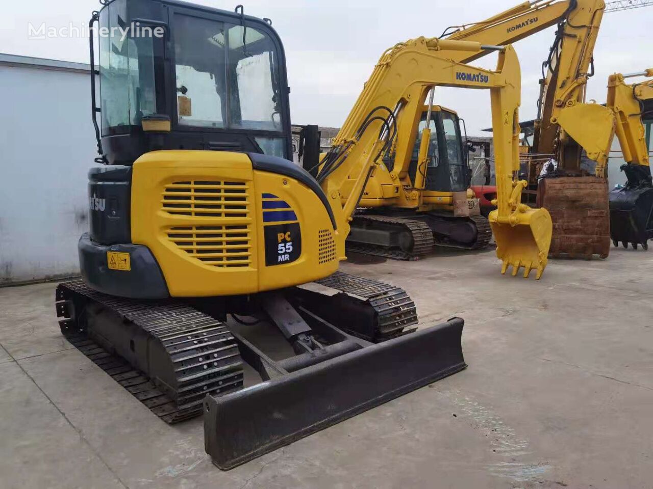 Komatsu PC55 mini excavator