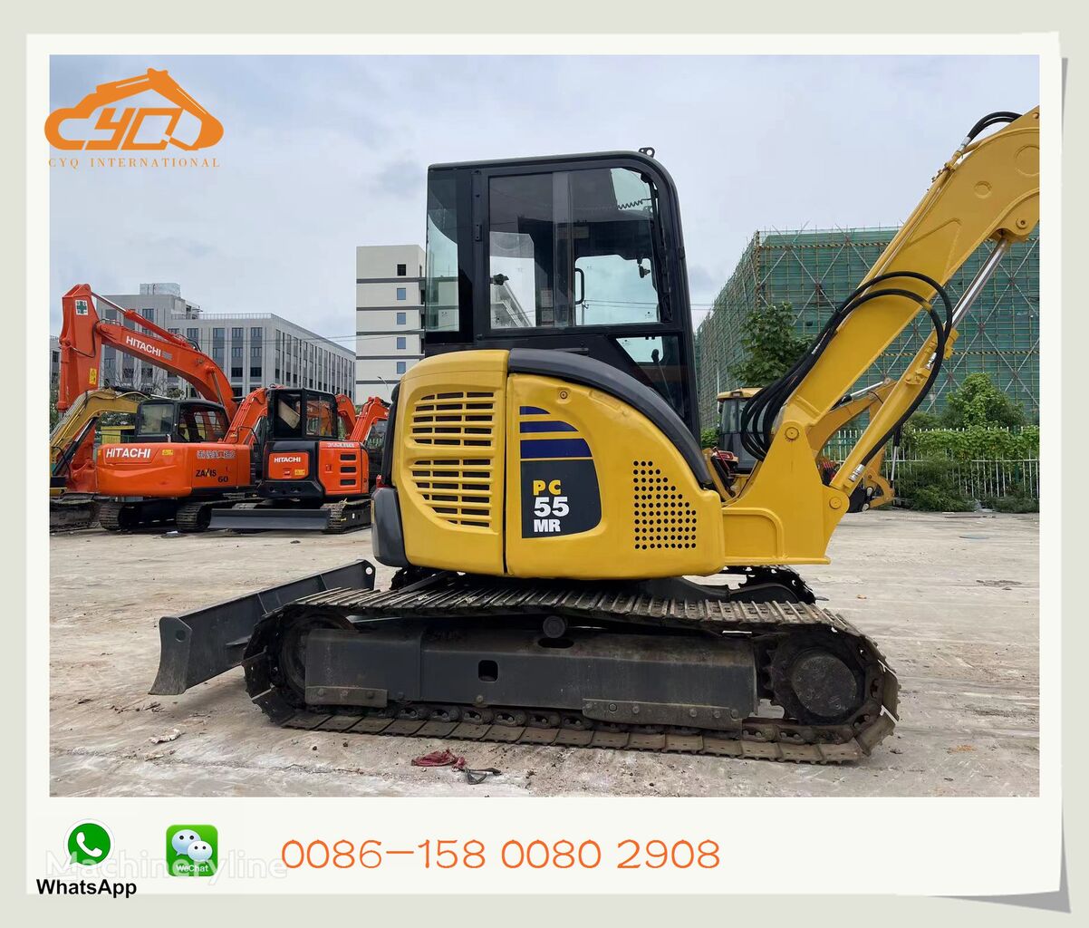 مینی بیل مکانیکی Komatsu PC55