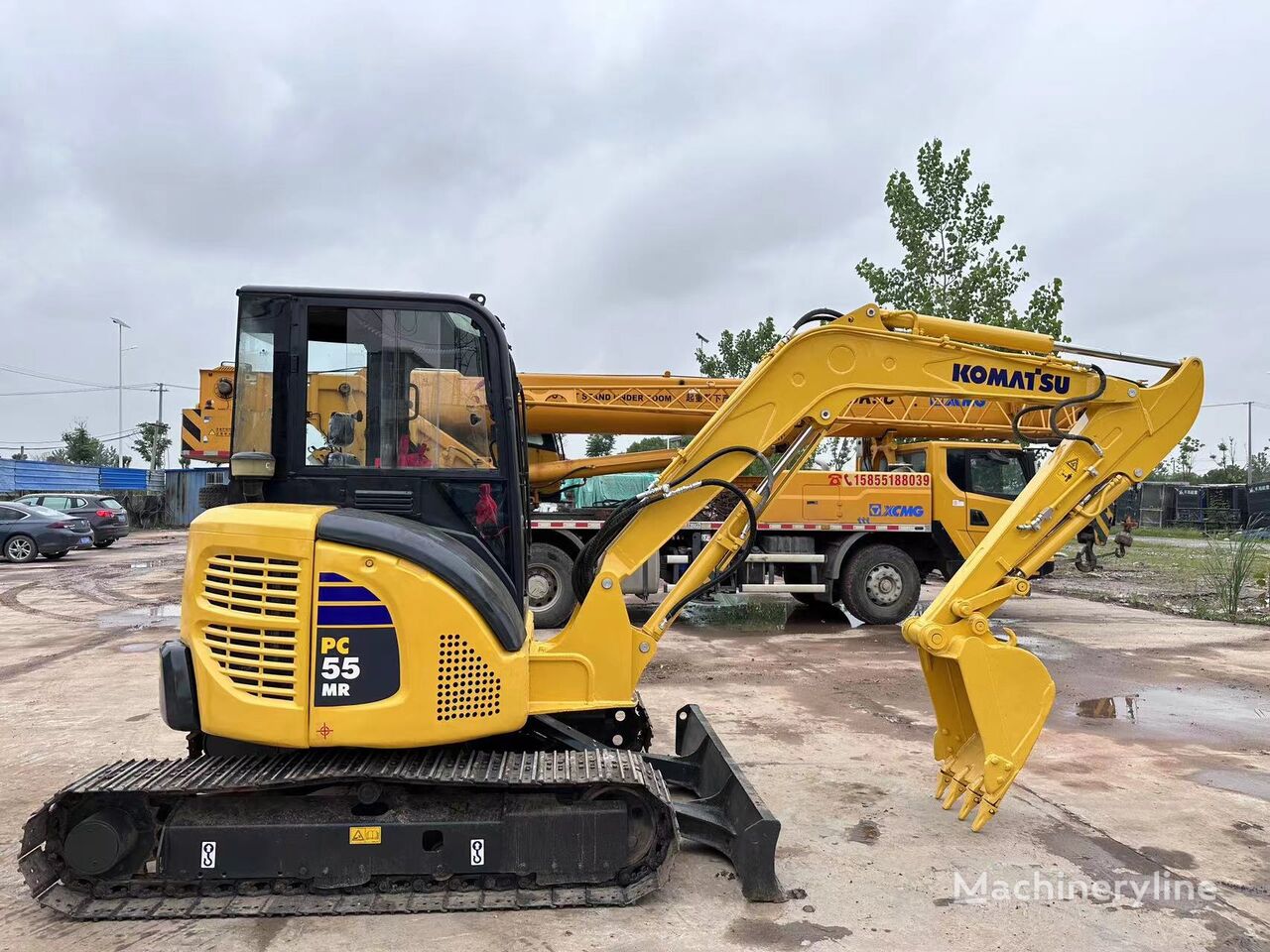 Komatsu PC55 miniexcavadora