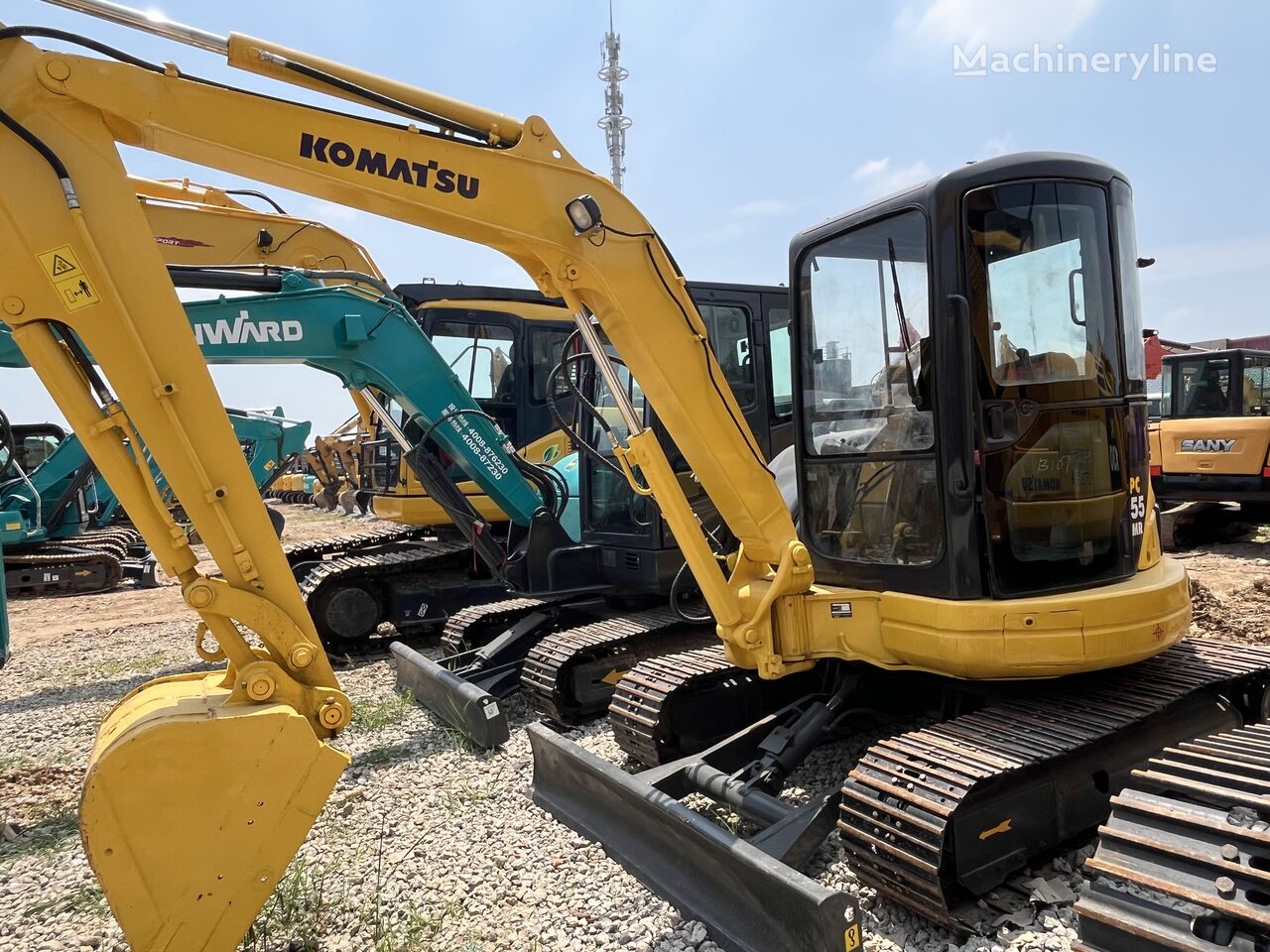 Komatsu PC55 miniexcavadora