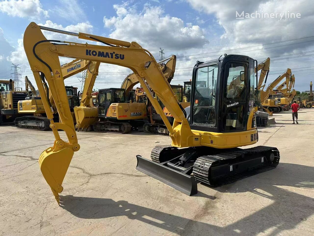 mini-pelle Komatsu PC55