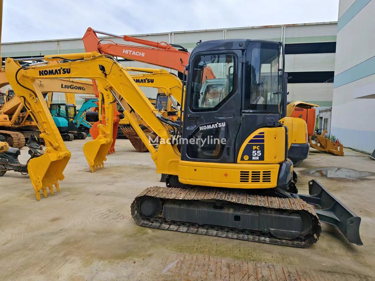 minibagr Komatsu PC55