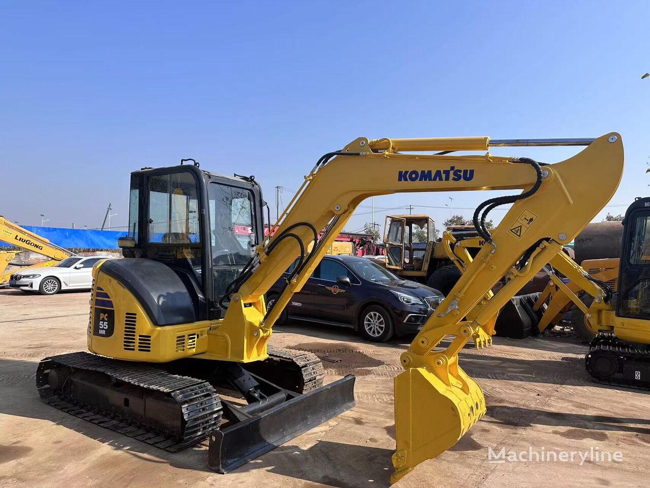 minikoparka Komatsu PC55MR