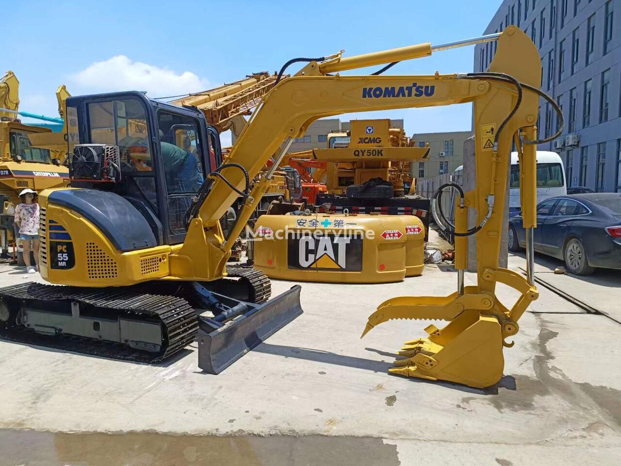 мини-экскаватор Komatsu PC55MR