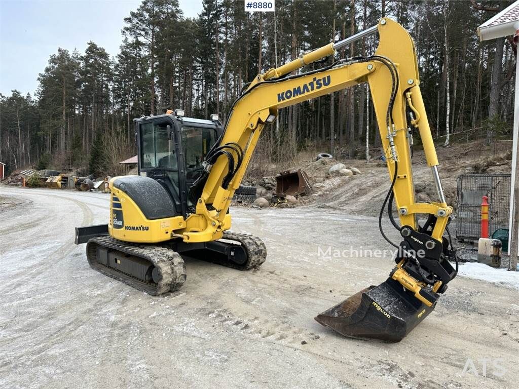 Komatsu PC55MR mini ekskavators