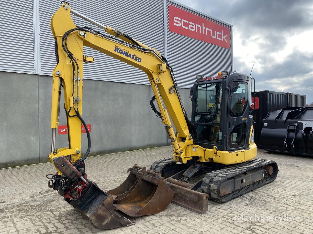 Komatsu PC55MR-3 mini bager