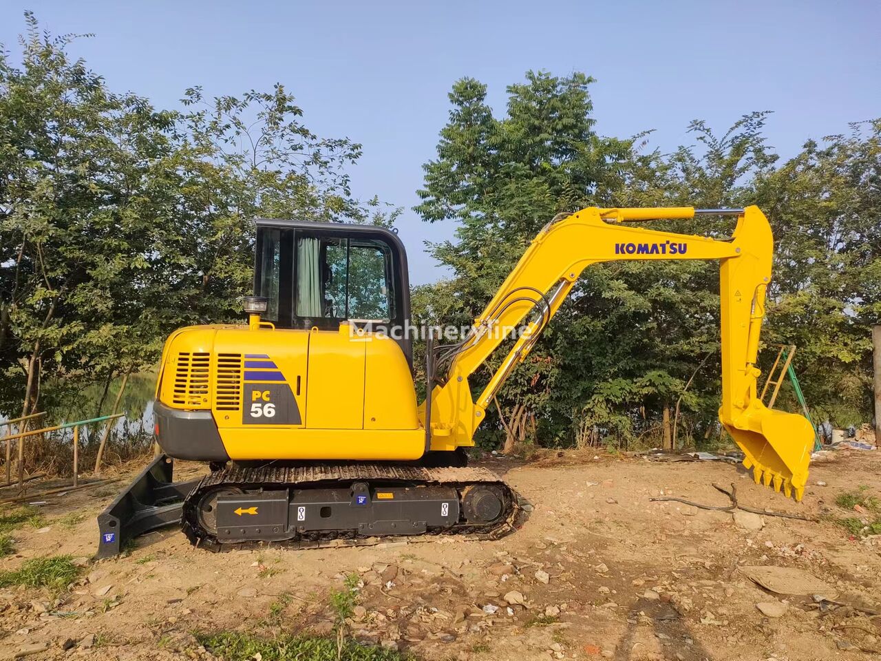 Komatsu PC56 mini excavator