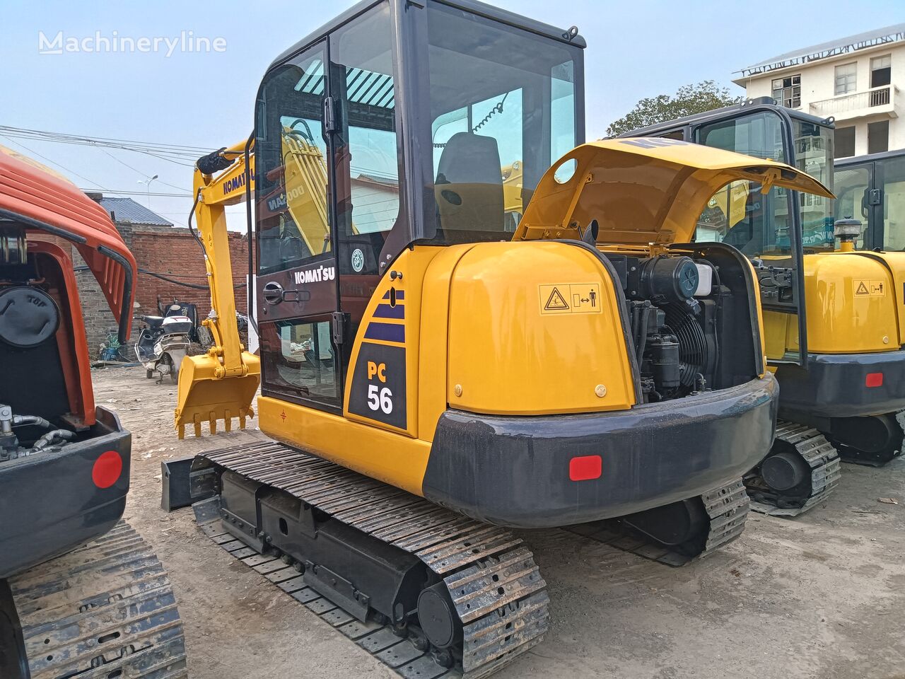 Komatsu PC56 minigraver