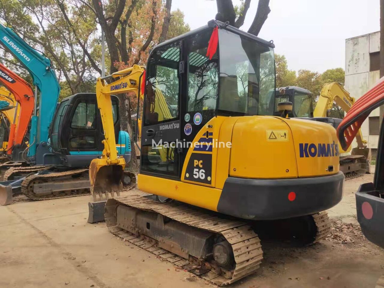 Komatsu PC56-7 mini bager