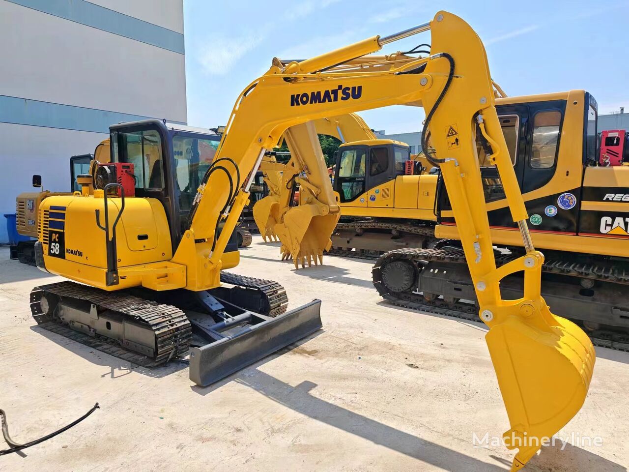 Komatsu PC58-8 mini excavator