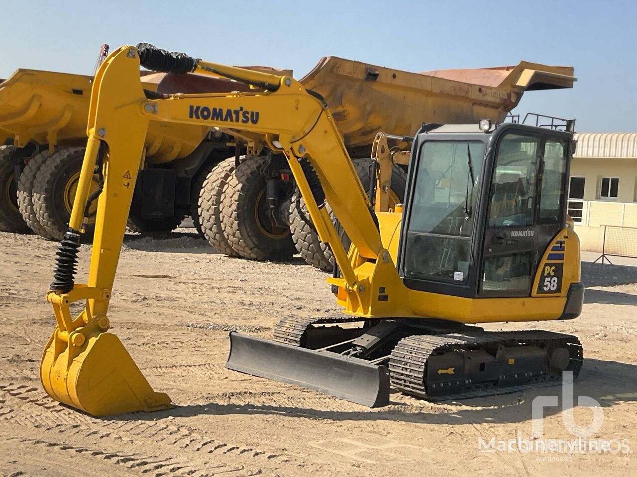 Komatsu PC58-8 miniexcavadora