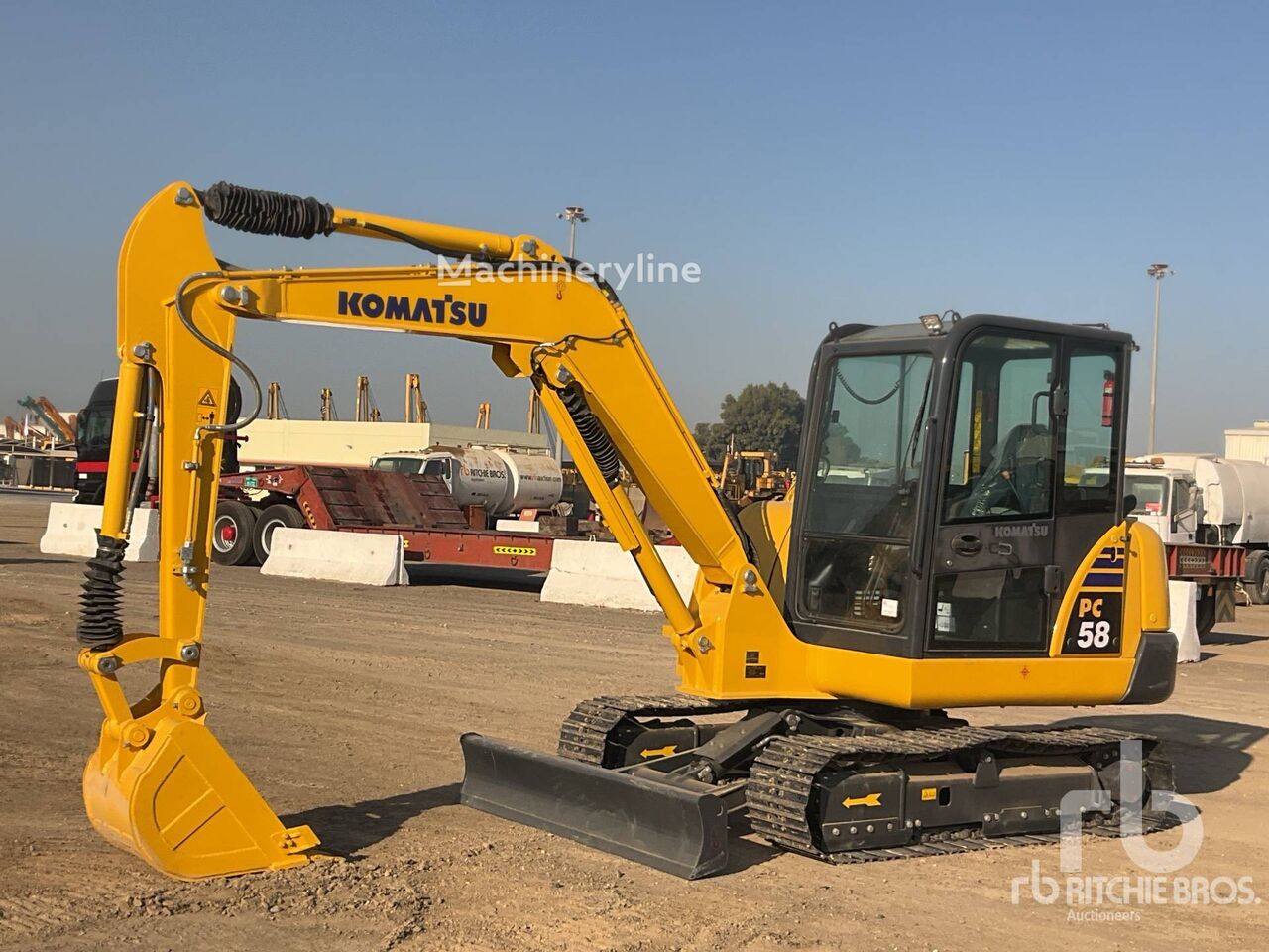 Komatsu PC58-8 miniexcavadora