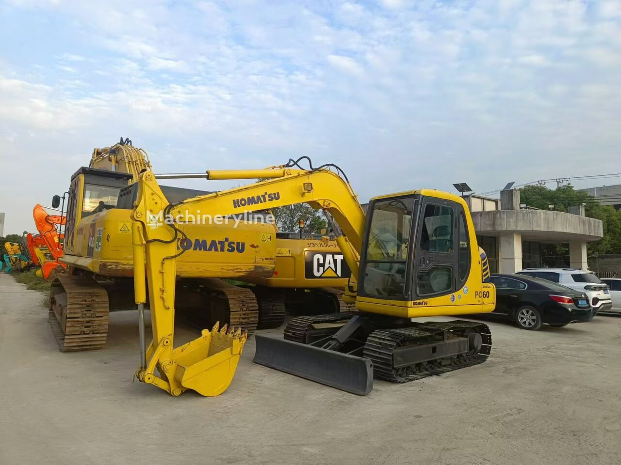 Mini-pelle Komatsu PC60 à vendre | Machineryline TG Mini-pelle Komatsu PC60 - Machineryline