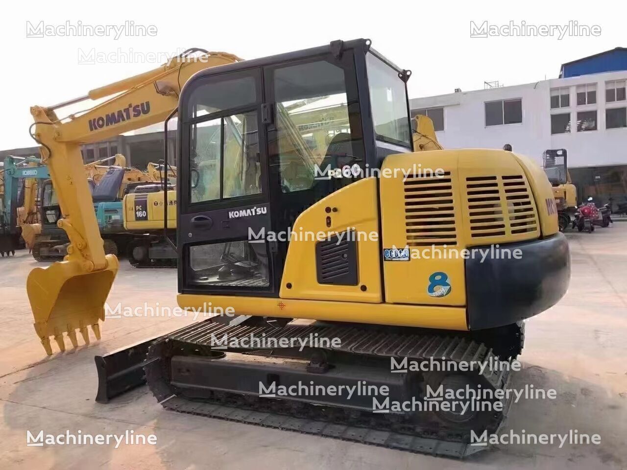 Mini bager Komatsu PC60 - Machineryline