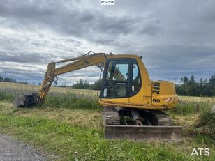 мини-экскаватор Komatsu PC60-7 Gravemaskin m/ 2 Skuffer