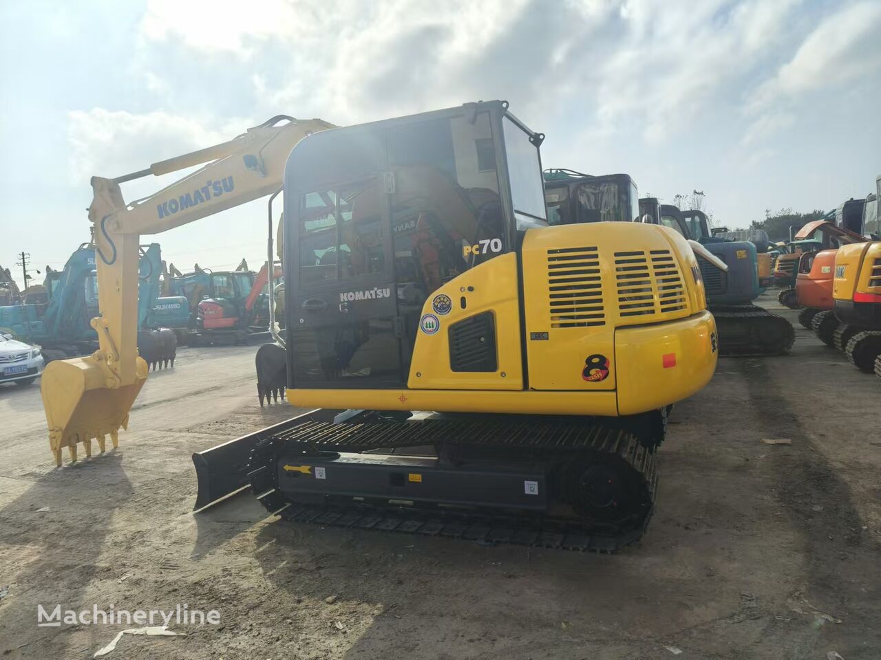 Komatsu PC70 Minibagger - Machineryline