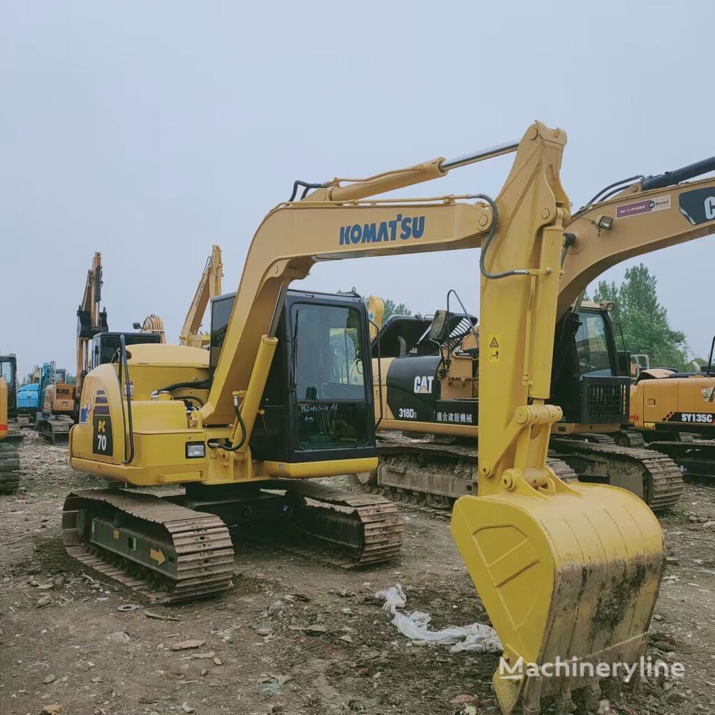 Komatsu PC70-8 mini excavator