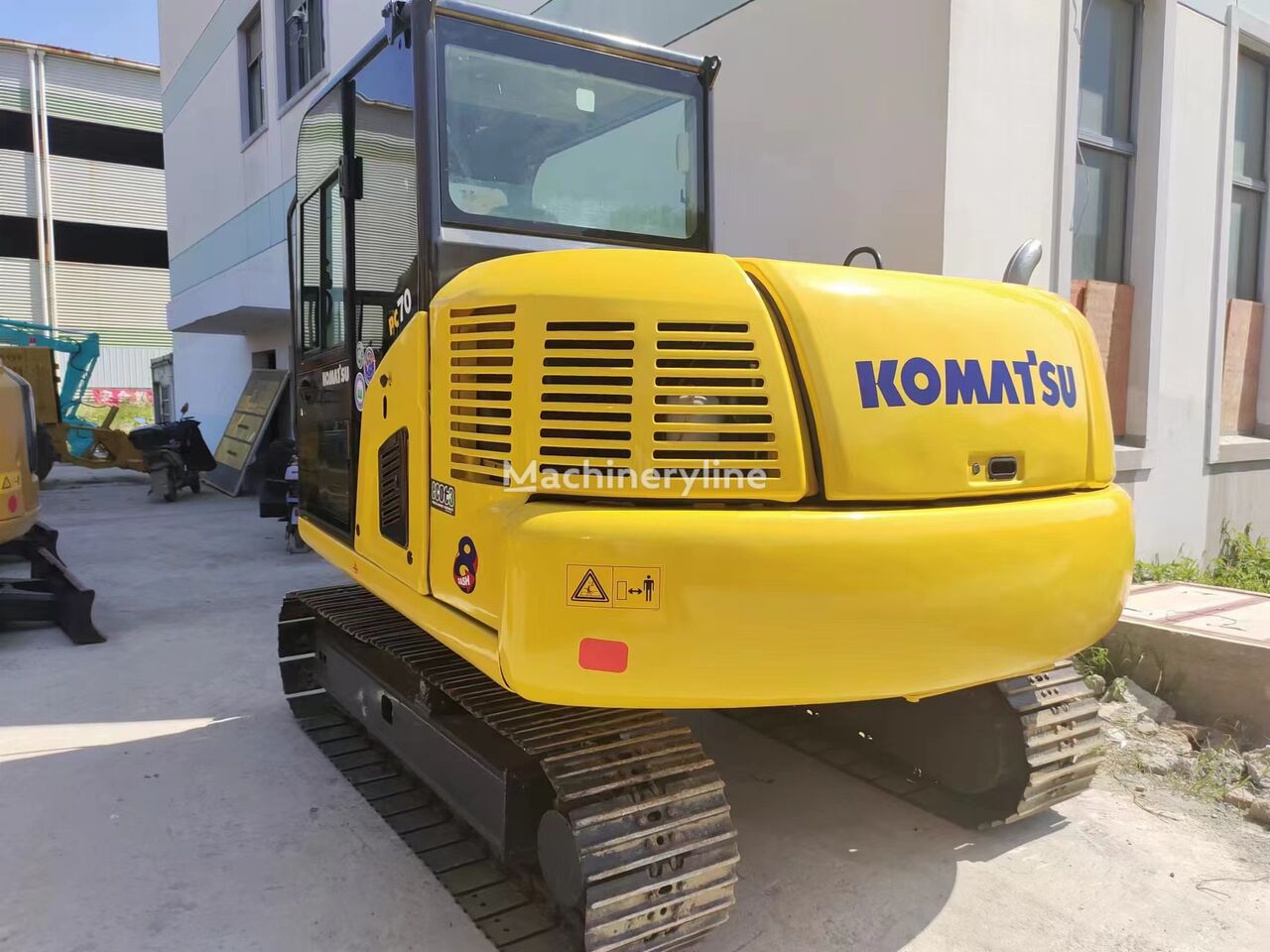 мини-экскаватор Komatsu PC70-8 Used Excavator in Shanghai for Sale/Used Komatsu 7 ton PC