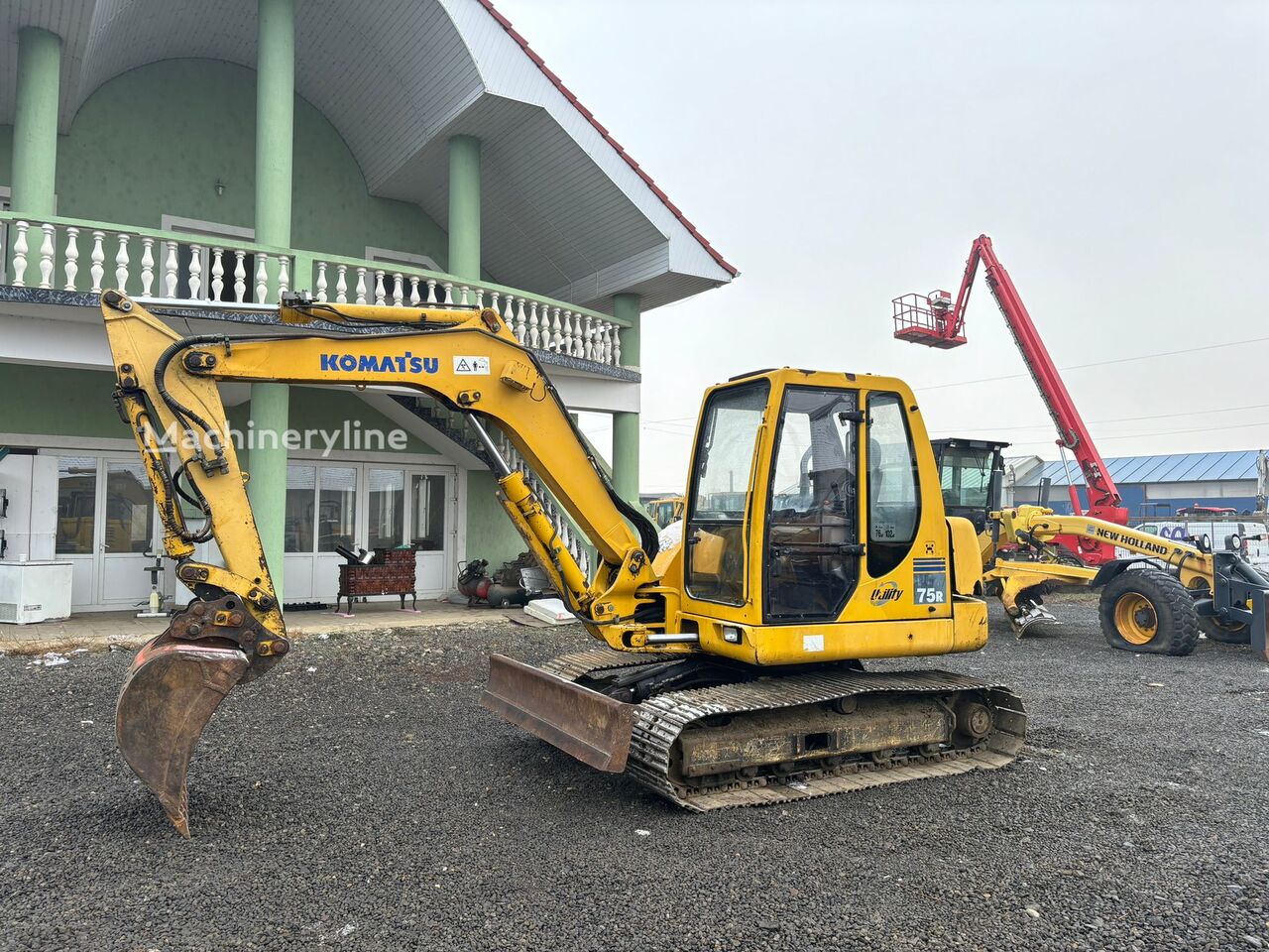 Komatsu PC75 miniexcavadora