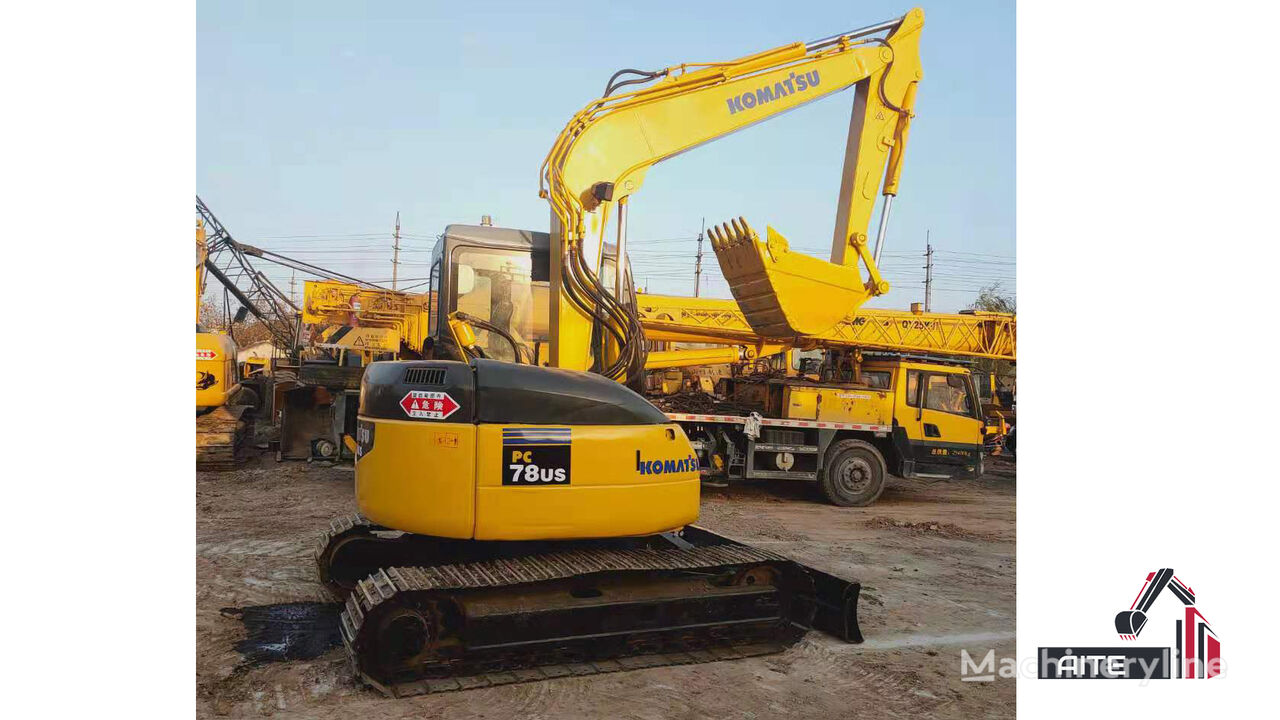 Komatsu PC78 mini excavator