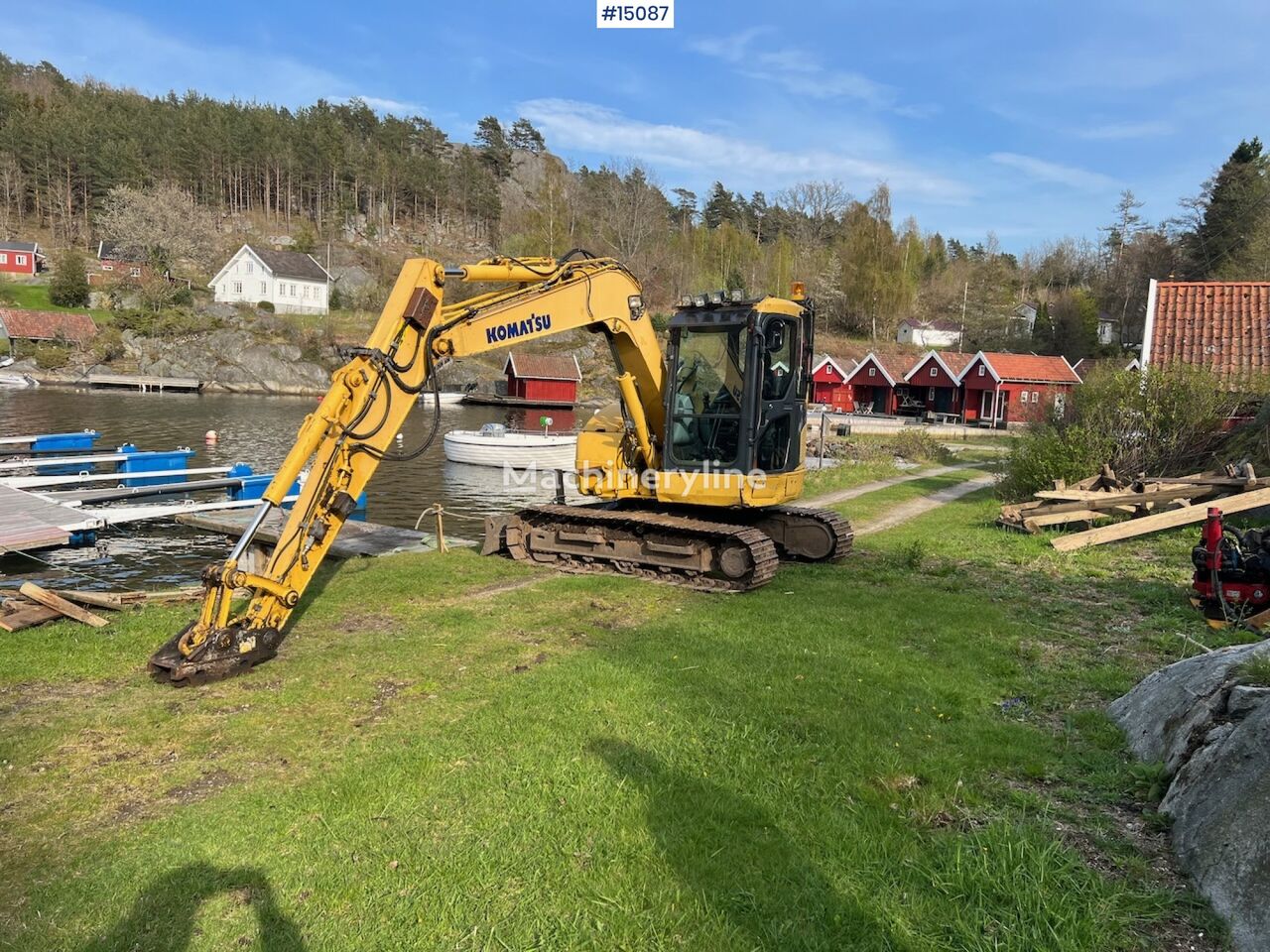 Komatsu PC78US-8  miniexcavadora