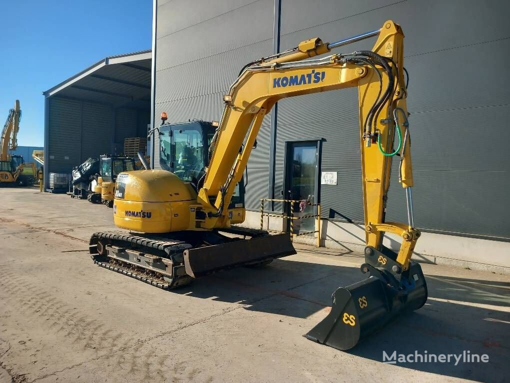 Komatsu PC80MR-3 mini excavator