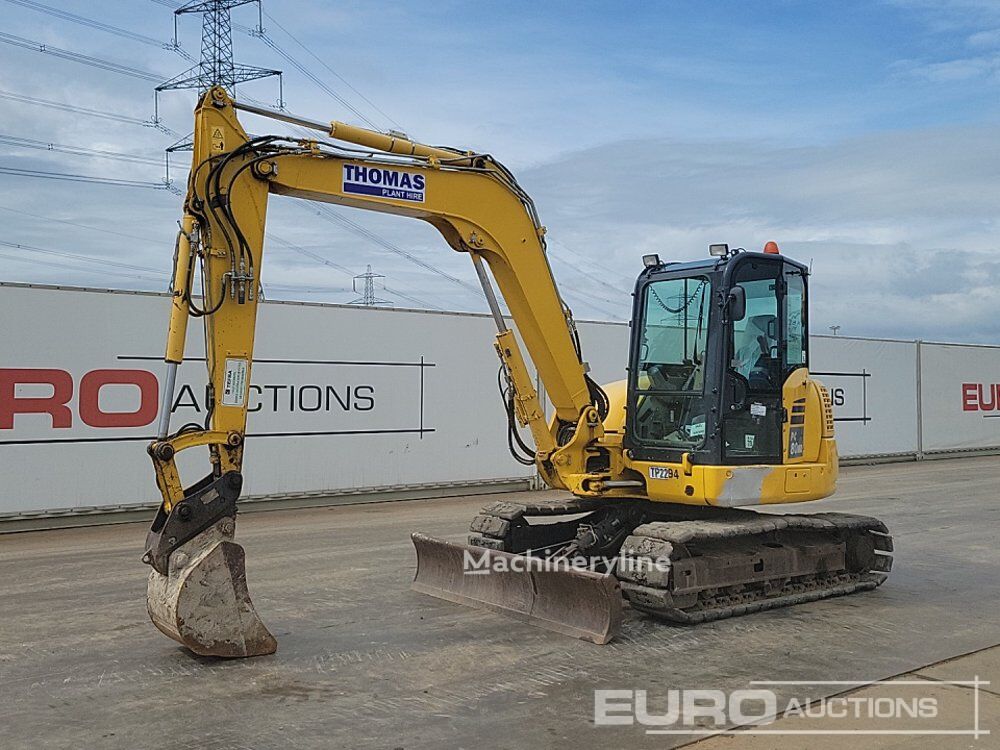Komatsu PC80MR-5 mini bager - Machineryline