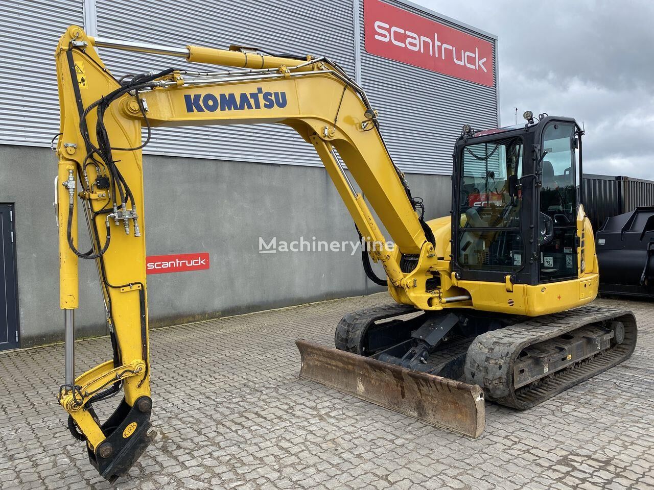 Komatsu PC80MR-5EO mini bager