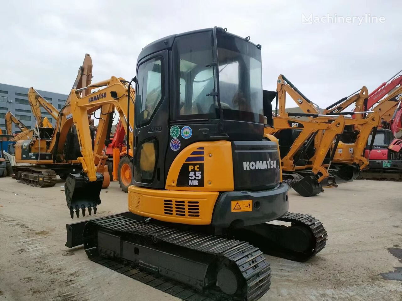 Komatsu pc55 mini excavator