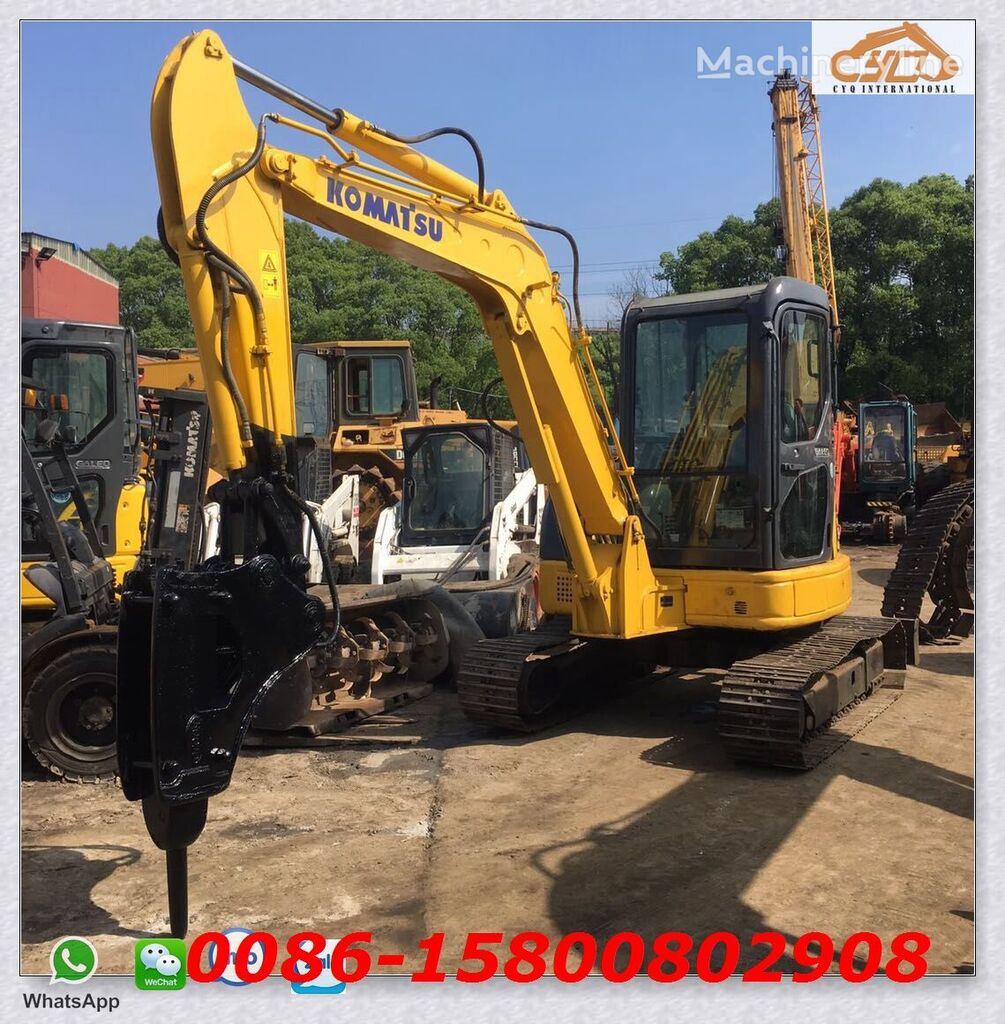 مینی بیل مکانیکی Komatsu pc55mr-2