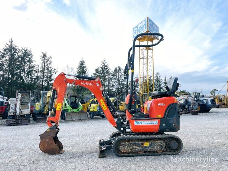 Kubota K008-3 mini excavator