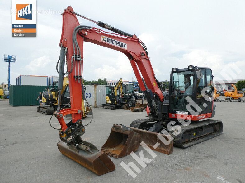 Kubota KX 080-4 mini bager