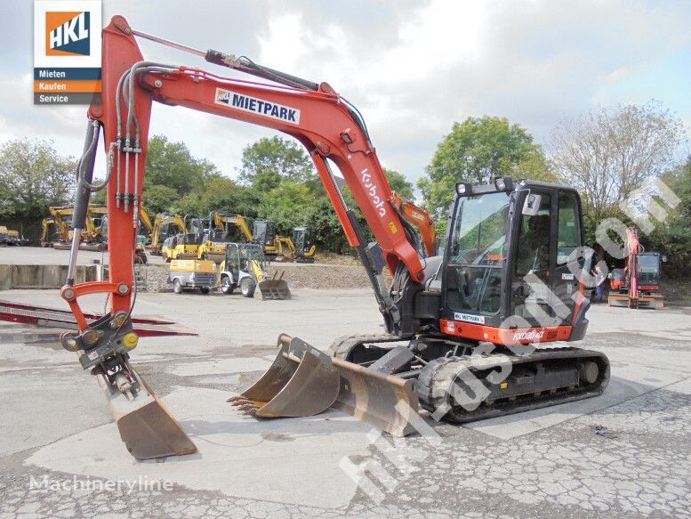 Kubota KX 080-4 mini excavator