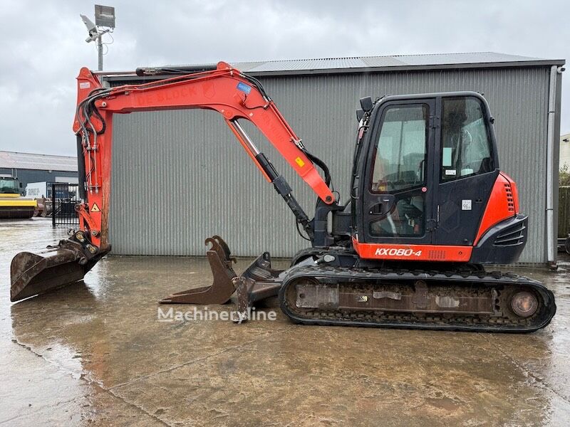 Kubota KX 080-4 minigraver