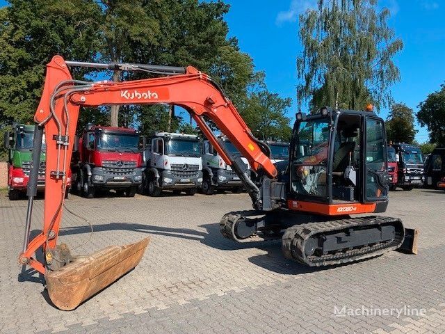 Kubota KX 080-4 ECO PLUS  mini excavator