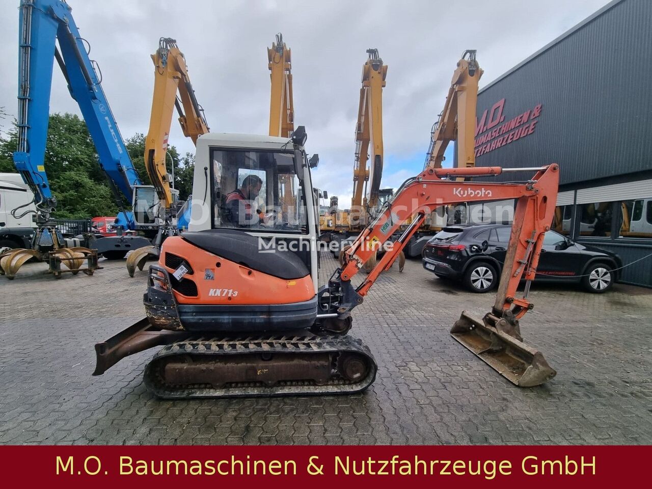 Kubota KX 71-3/ SW/Hammerline/2,8 t miniexcavadora