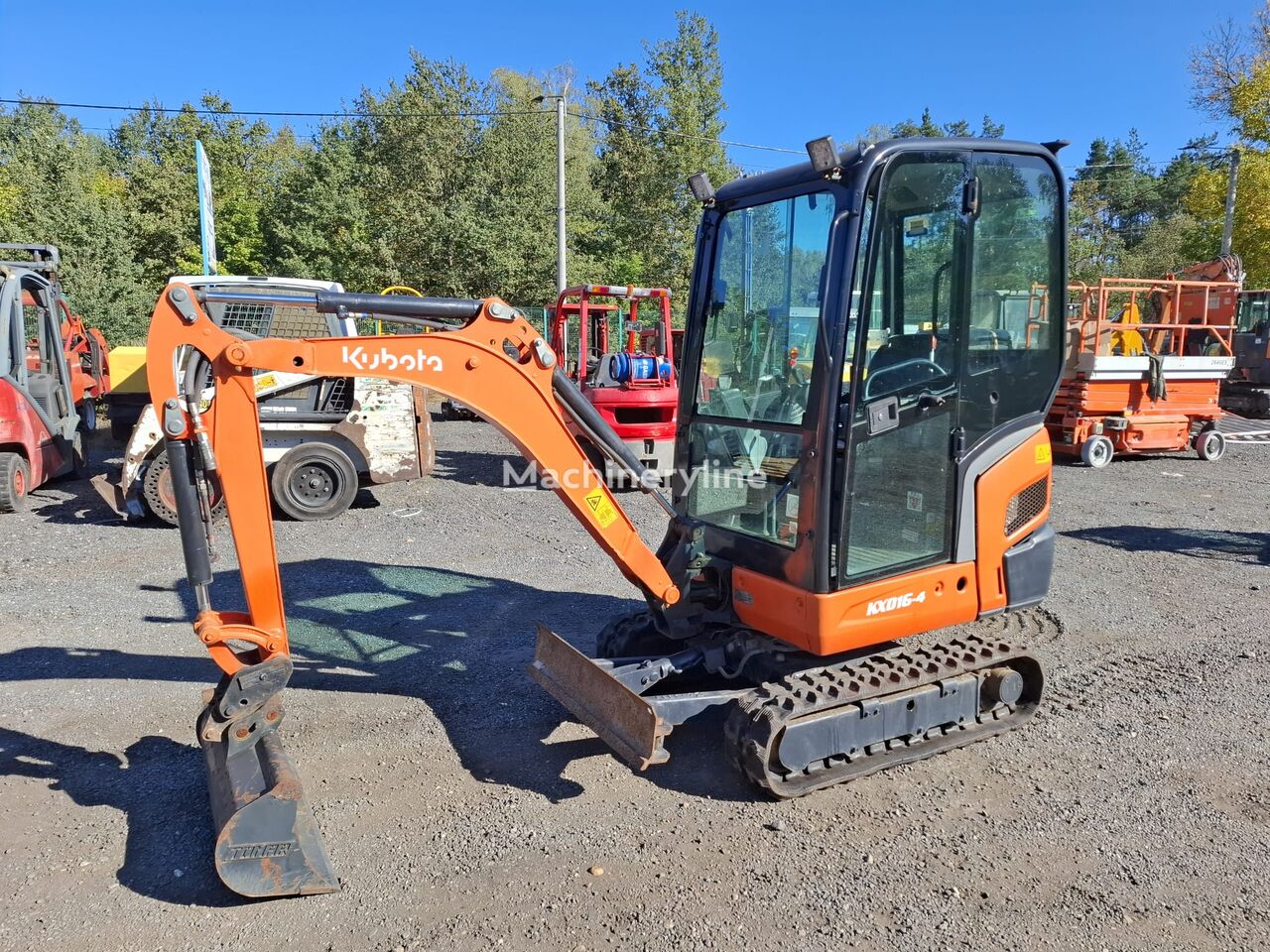 Kubota KX016-4 mini excavator