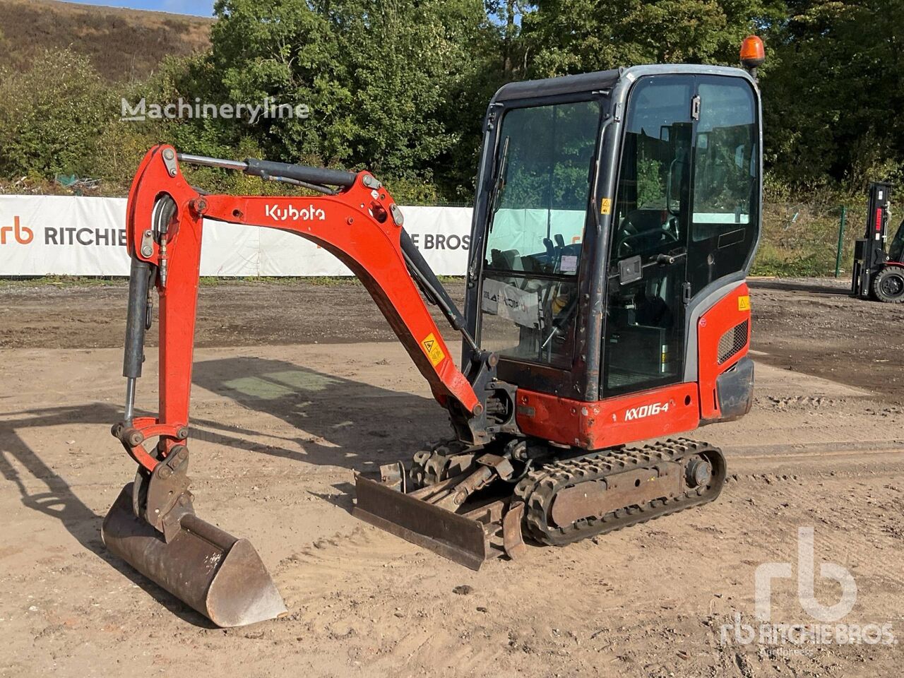 Mini-pelle Kubota KX016-4 - Machineryline