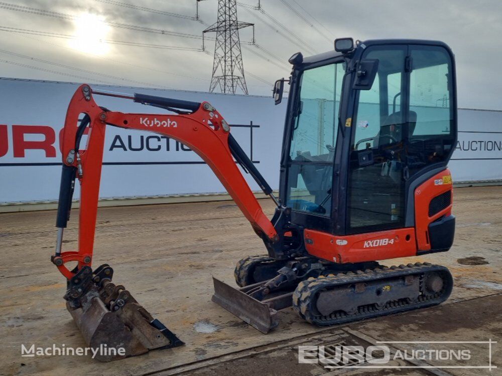 Kubota KX018-4 miniexcavadora