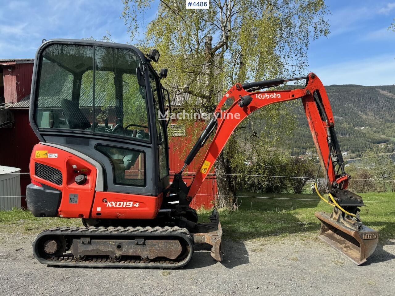 Купить мини-экскаватор Kubota KX019 | Machineryline UZ Мини-экскаватор Kubota KX019 - Machineryline