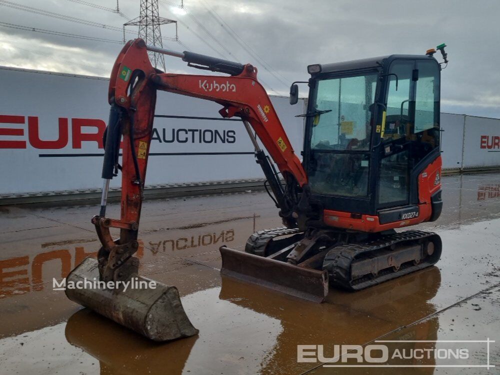 حفارة صغيرة Kubota KX027-4 - Machineryline
