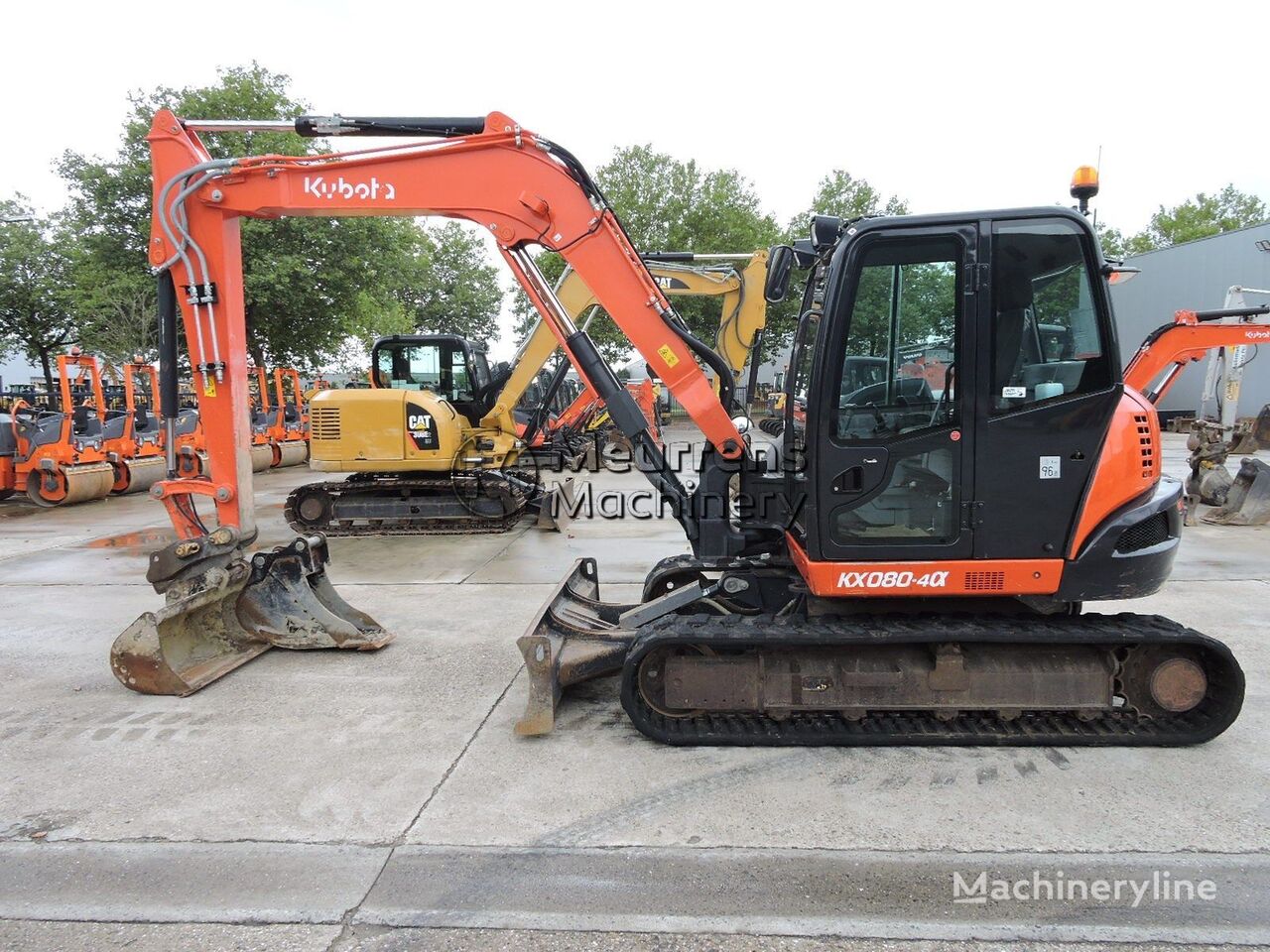 minibagr Kubota KX080