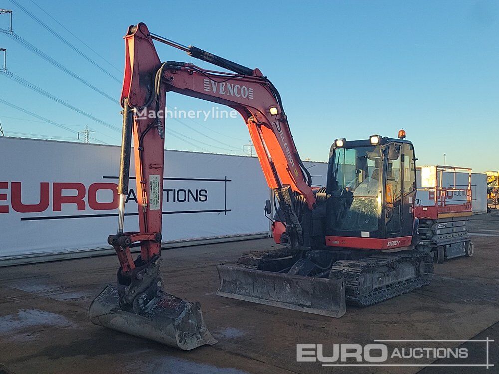 Kubota KX080-4 mini excavator