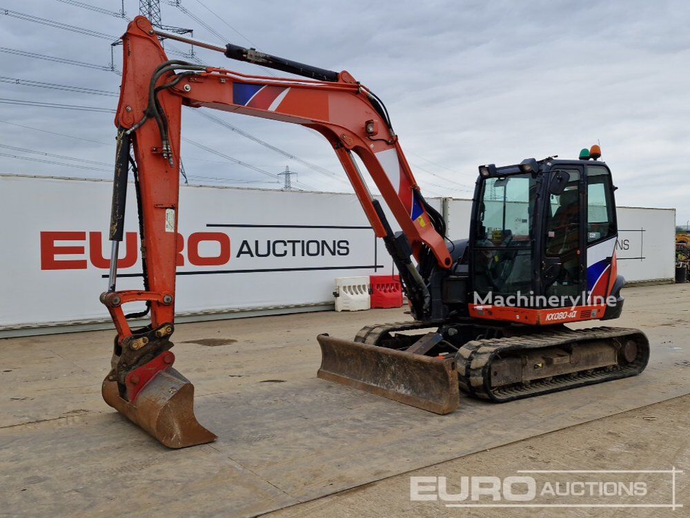 Kubota KX080-4 Minibagger - Machineryline