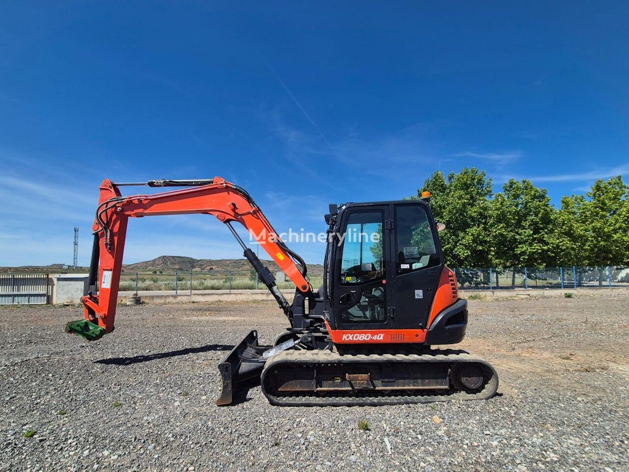 мини-экскаватор Kubota KX080-4a