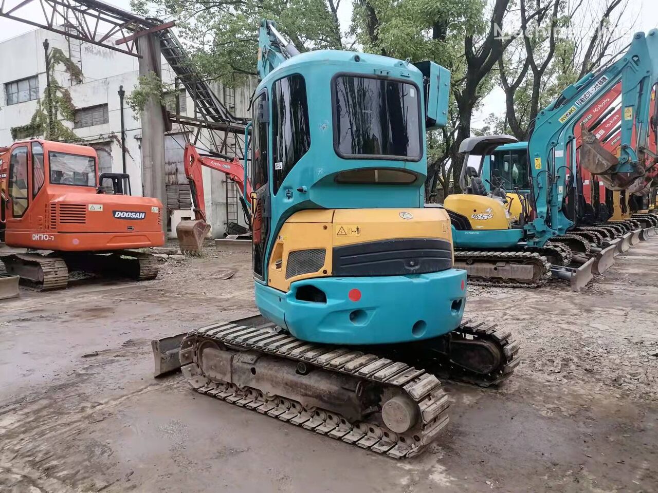 мини-экскаватор Kubota KX135