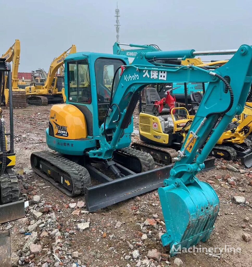 Kubota KX135 mini excavator