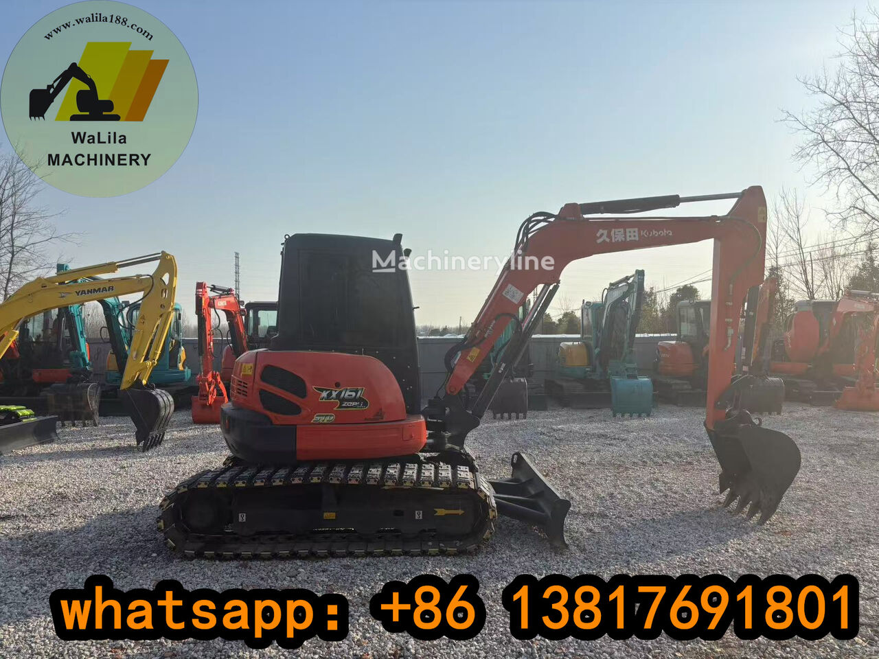 Kubota KX161 miniexcavadora