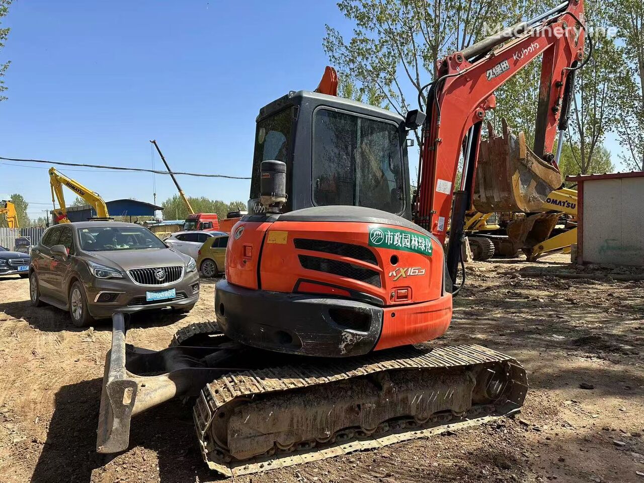 Kubota KX163-5 mini excavator