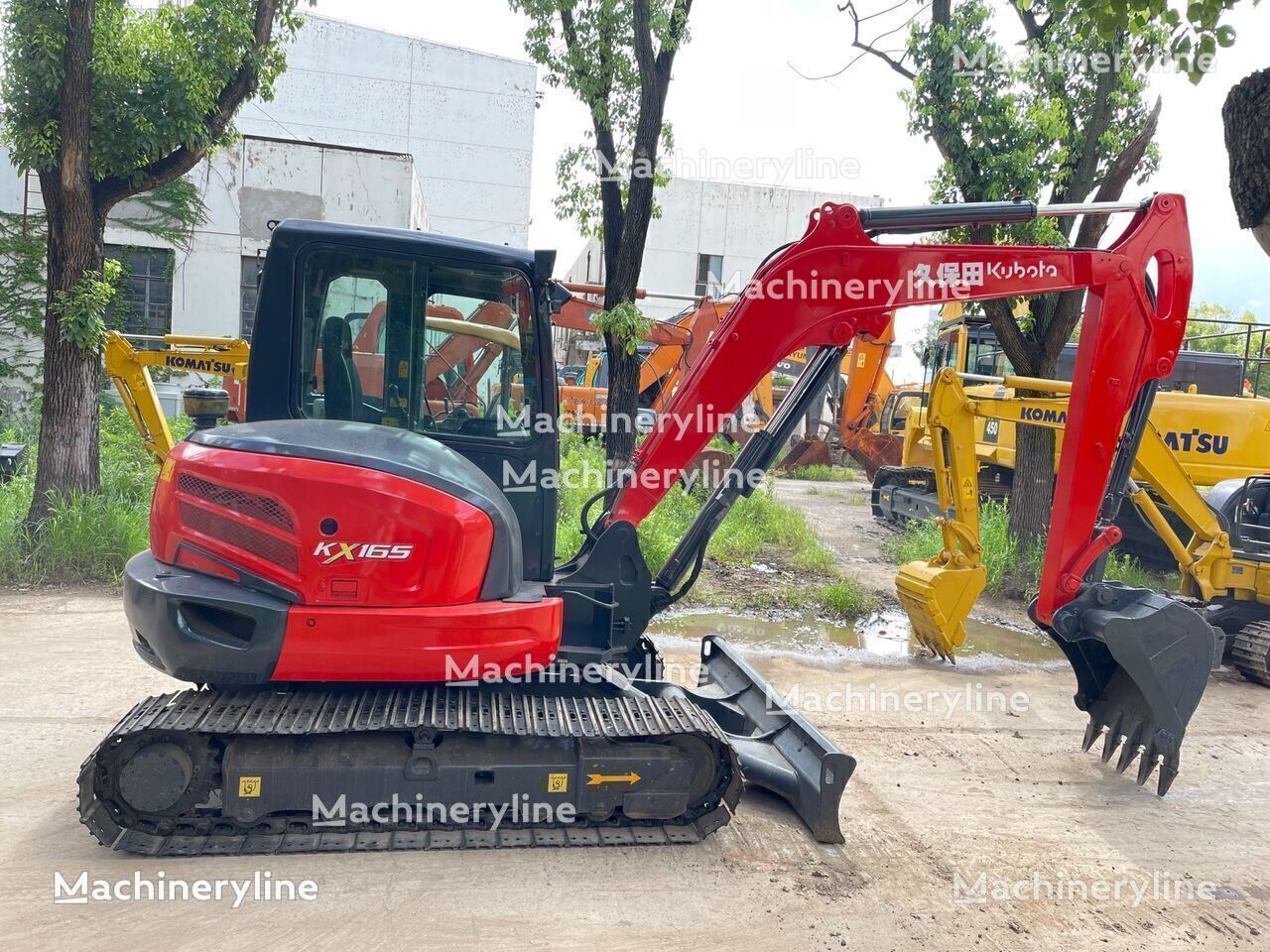 Kubota KX165 mini excavator - Machineryline